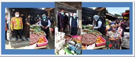 KUNJUNGAN KERJA (KUNKER) GUBENUR JAWA TIMUR KE PASAR MAOSPATI KEL.MAOSPATI, KEC. MAOSPATI - KAB. MAGETAN
